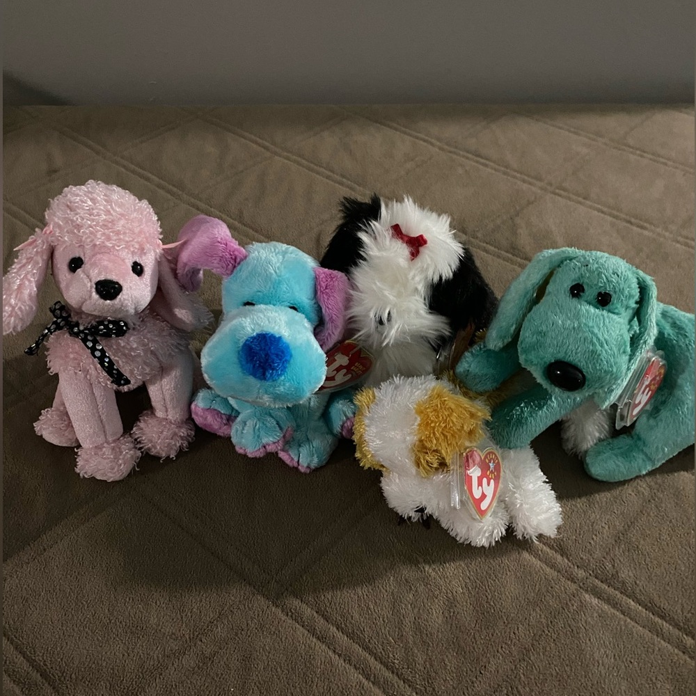 Vintage Ty Beanie babies - dogs